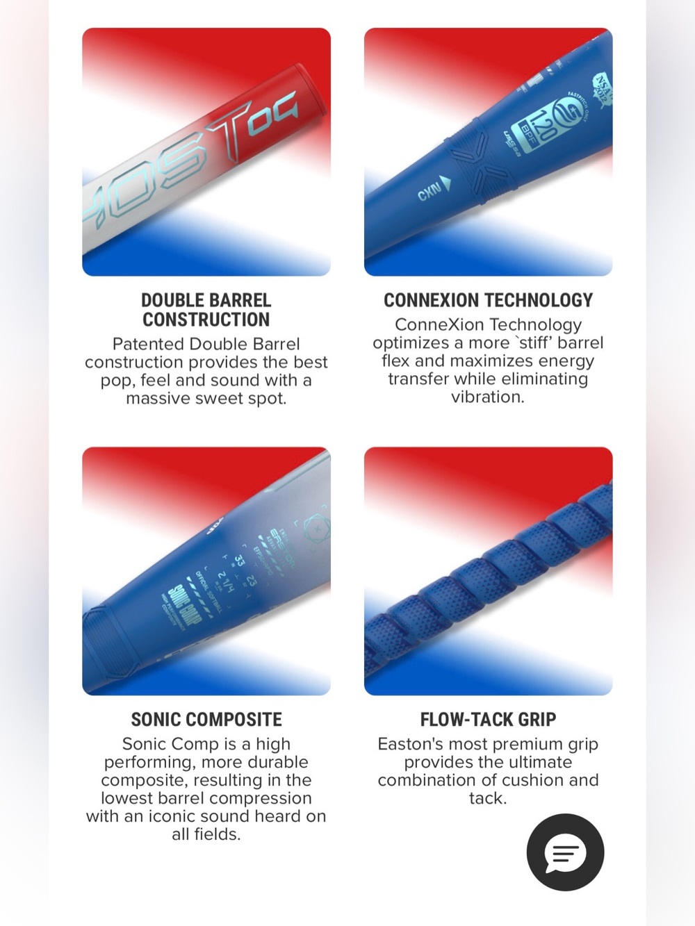 Easton Ghost OG Rocket Pop Fastpitch Softball Bat (-10) 32/22 – Brand New - Picture 3 of 16